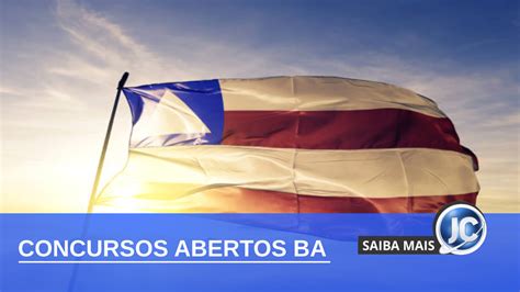 concursos abertos na bahia